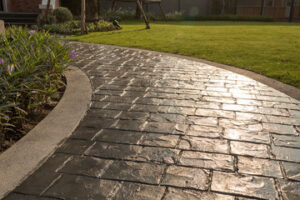 stamped concrete